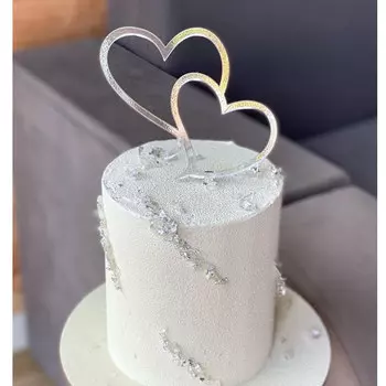 Золотые акриловые топперы для торта WOHLTAO