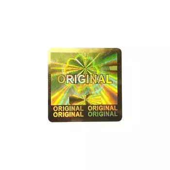 Золотые голографические наклейки для защиты от вскрытия ZHOUYAN 100 шт