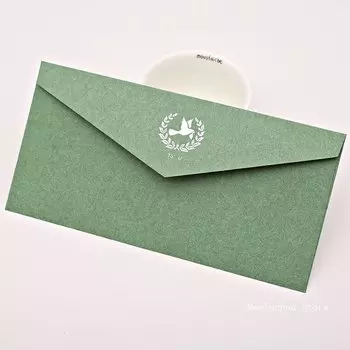 Золотые конверты из крафт-бумаги MOONBIFFY