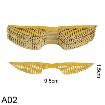 Золотые крылья для торта YONGSNOW
