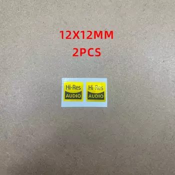 Золотые наклейки Hi-res AUDIO ZHOUYAN