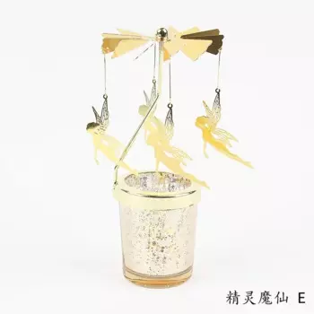 Золотые вращающиеся подсвечники MOONBIFFY