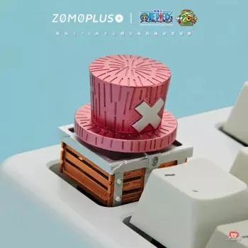 ZOMO PLUS Цельный Серия LUFFY CHOPPER 3D HAT алюминиевая механическая клавиатура