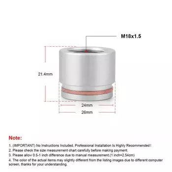 Зонд Датчика O2 Магнитная Индукция Адаптер Датчика Кислорода В Выхлопных Газах M18 X 1