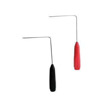 Зонд для мультиметра с безопасной и неразрушающей проволокой 2 мм, очень острый, с углом 90 градусов