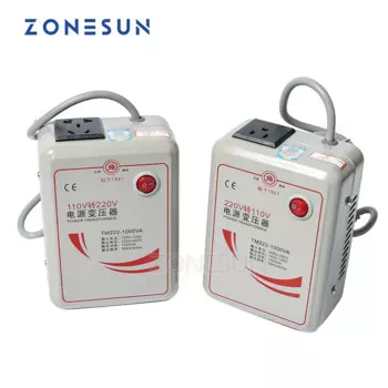 ZONESUN 500 Вт 1000 Вт 2000 Вт 3000 Вт силовой трансформатор 220 В поворот 110 В до 220 В приборов преобразователь напряжения 50 Гц/60 Гц