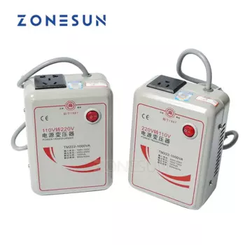 ZONESUN 500 Вт 1000 Вт 2000 Вт 3000 Вт силовой трансформатор 220 В поворот 110 В до 220 В приборов преобразователь напряжения 50 Гц/60 Гц