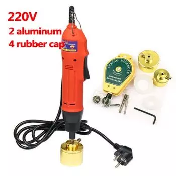 ZONESUN ручная машина для завинчивания крышек бутылок 220В