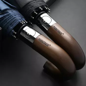 Автоматический зонт PARACHASE черный