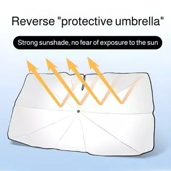 Зонт от солнца Eelhoe титановый серебристый
