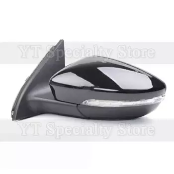 Зовнішнее зеркало заднего вида Kamshing в сборе для Volkswagen/VW Passat B7 2012-2016, боковое зеркало заднего вида, 6/9/13 провода