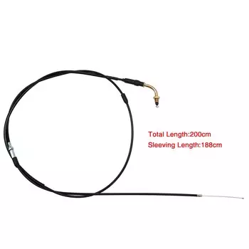 ZS Racing Мотоцикл Трос дроссельной заслонки Скутер Кабели акселератора GY6 50CC 125CC 150CC Карбюратор PKE/PK/TM