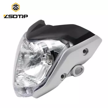 ZSDTRP 12V фара мотоцикла Comp с корпусом лампы для Yamaha FZ 16 гоночного двигателя