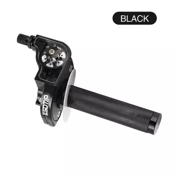 ZSDTRP 22 мм CNC алюминиевые рукоятки дроссельной заслонки для мотоцикла Тормозная газовая Ручка Дроссельной заслонки для Kawasaki внедорожника Kayo 110-250cc