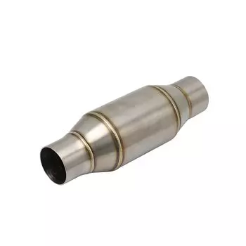 ZSDTRP 51 мм мотоциклетный катализатор выхлопная Расширительная Камера средняя труба глушитель шумоподавитель Escape Moto