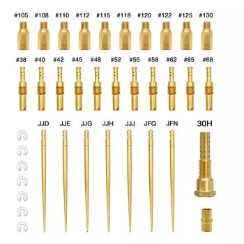 ZSDTRP PE 26-28 PWK 21-34 карбюратор Super Presisi Ремонтный комплект с направляющей иглой Pilot Main Jet Niddle House