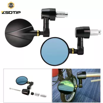 ZSDTRP Универсальные Задние Зеркала 7/8 дюйма для мотоцикла, мотоцикла, скутера