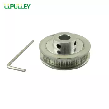 Зубчатый шкив LUPULLEY 60 T 2GT, отверстие 5/2/6/6/7/8/10/12/14/15 мм, алюминиевый GT2, 60 зубьев, колесный шкив для ремня ГРМ шириной 6 мм