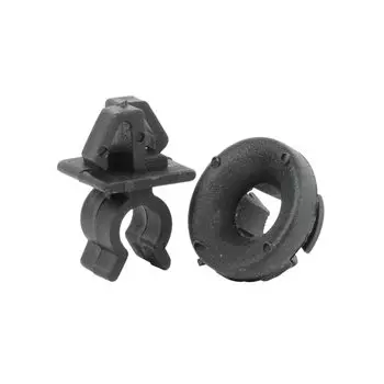 ZUK 2 шт. универсальные автомобильные зажимы и втулка капота двигателя для HONDA CIVIC ACCORD CRV FIT CITY, опора крепления капота, шайба