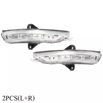 ZUK боковое зеркало заднего вида светодиодный указатель поворота для Chevrolet Malibu 2012 2013 2014 2015 2016 2017 мигалка повторитель света