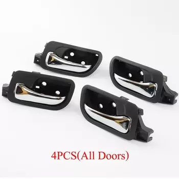 ZUK хромированная внутренняя ручка двери автомобиля, внутренняя ручка двери для HONDA ACCORD 2003 2004 2005 2006 2007 CM4 CM5 CM6 7-го поколения