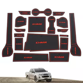 Противоскользящий коврик для ворот ZUNDUO для ISUZU D-MAX 2021-2023 DMAX, нескользящая накладка на дверной паз, аксессуары для салона автомобиля, подставка