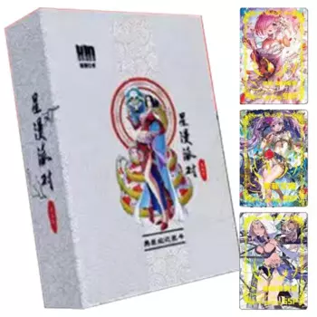 Звезда Marvel вечерние коллекционная карточка для детей богиня история боа · Ханкок Мона изысканный золотой знак ограниченная Игра карточка настольные игрушки