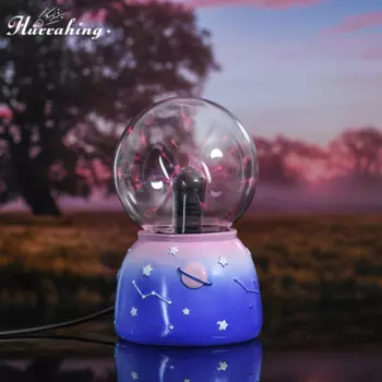 Звездная чашка, плазменный телефон, 4 дюйма, стеклянный шар, сенсорный датчик, популярная наука, Крутое украшение для дома на Рождество, день рождения, фестиваль