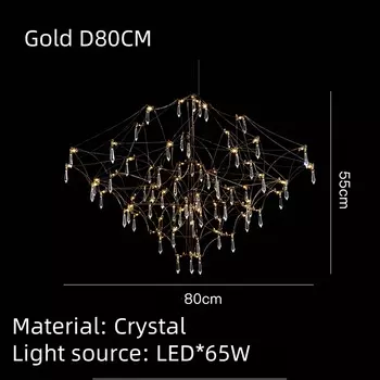 Звездная хрустальная люстра Li Xiaohui