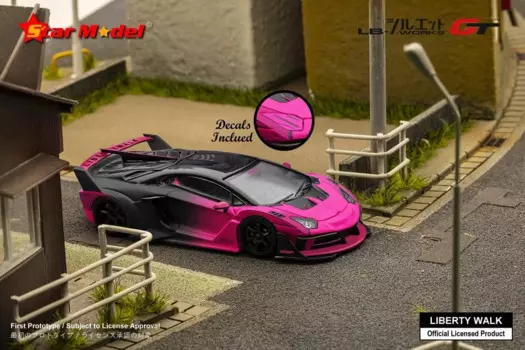 Звездная модель 1:64 LP700-4 LBWK, модель автомобиля