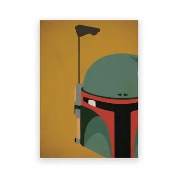 Научная фантастика фильм Звездные войны художественные принты SW плакат на шлем Минималистичная Картина на холсте Звездные войны Подростковая комната