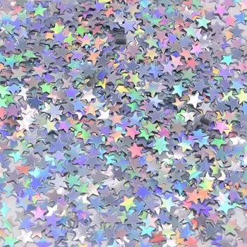 Звездный акриловый конфетти ZQNYCY 6/10 мм