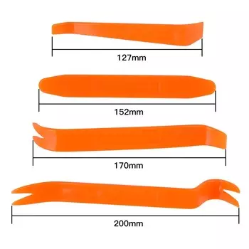 ZWNAV 4 комплект для снятия автомобильной отделки, инструмент, панель для автомобильного радио Tesla модель родстера 3, модель S, модель X, дверная панель с зажимом