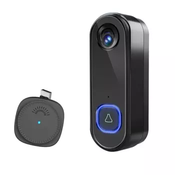 Звонок дверной беспроводной уличный с поддержкой Wi-Fi, 1080P, IP65
