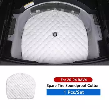 Звукоизоляционная накладка на багажник автомобиля, запасная шина, звукоизоляционные хлопковые накладки для Toyota RAV4 20-25 Camry Avalon 19-25 Corolla Harrier