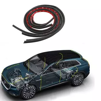 Звукоизоляционная уплотнительная лента для volvo xc60 xc60 xc90 xc40 s90 s60 v60, полоса шумоподавления двери двигателя xc60, резонанс