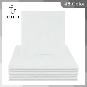 Звукоизоляционные стеновые панели TOUO для домашнего кинотеатра, потолочная акустическая панель, 12 шт., звукоизоляция высокой плотности, аксессуары для дома