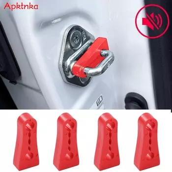 Звуковой демпфер, буфер дверного замка для Toyota Camry Corolla RAV4 Prius Land Cruiser Prado Rattling STOP, звукоизоляционный глухокий уплотнитель