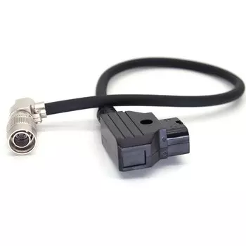 Звуковые устройства 688 633 Zoom F8 кабель питания DTAP к вращающемуся колено Hirose 4-контактный штекер для ZAXCOM