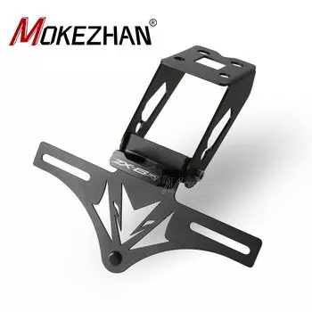 ZX-6R ZX636 складной фиксированный кронштейн номерного знака для Kawasaki Ninja ZX6R 636 2024 2025 хвостовое аккуратное крыло Eliminator