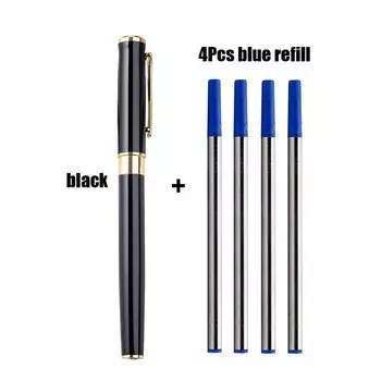 ZXWITZW металлические шариковые ручки 1+4 штуки