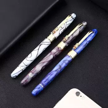 ZXWITZW перьевая ручка Иридистое золото EF 0,38 мм