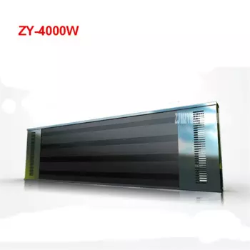 ZY-4000W высокоэффективный электрическое инфракрасное патио обогреватель, 5 минут, время нагрева 260-280 градусов Цельсия, 4000 Вт, 220 В/380 В