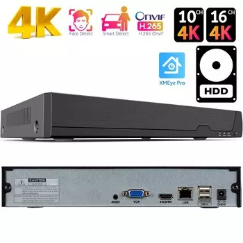ZY-NVR8016S-ULA / ZY-NVR0S10S-KL 16-канальный сетевой видеорегистратор Zysecurity