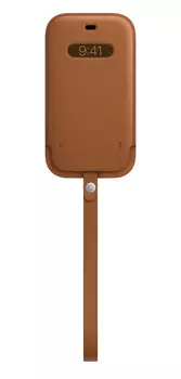 Apple Leather Sleeve with MagSafe iPhone 12/12 Pro