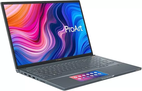 ASUS ProArt StudioBook 16 W7600H5A-L2031X i7-11800H/64Gb/1TB + 1TB/16,0 (3840 x 2400) OLED 16:10/RTX A5000 16GB/WiFi6/BT/FP/Backlit KB/Windows 11 Pro/2.4Kg/Mg-Al/Star Black/RU_EN_Keyboard