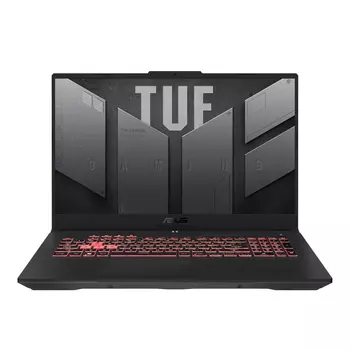 ASUS TUF Gaming A17 FX707ZV4-HX018 I7-12700H/16Gb/1TB PCIE G4 SSD/17.3"FHD IPS (1920x1080)AG/ GeForce RTX 4060 8Gb/WiFi/BT/Cam/Illum RGB KB/DOS/2.6Kg/