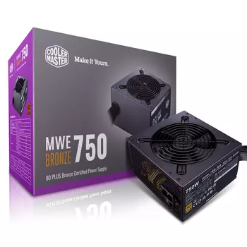 Блок питания Cooler Master MWE Bronze 750W