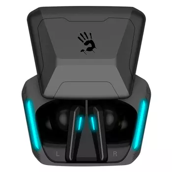 Bluetooth-гарнитура A4tech Bloody M70, цвет голубой/черный