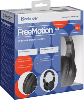 Bluetooth-гарнитура Defender FreeMotion B551